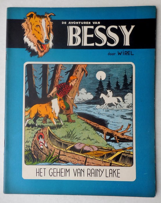 Bessy 1 - Het geheim van Rainy Lake - sc - 1e druk - (1954)