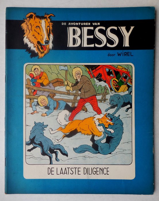 Bessy 2 - De laatste diligence - sc - 1e druk - (1954)