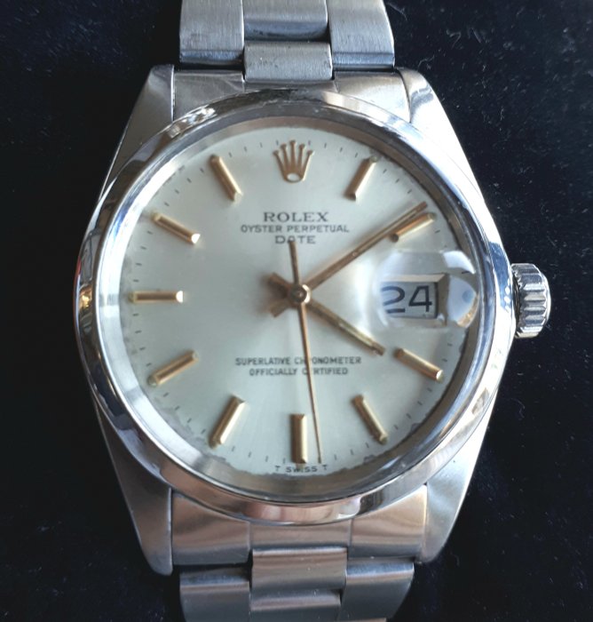 rolex oyster perpetual datejust 1500