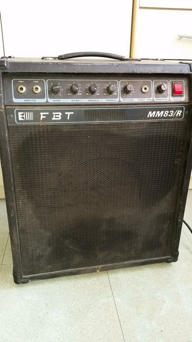 Vintage amplifier FBT MM83/R 80 watt