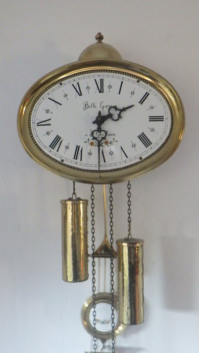 Belle Epoque A. St. Ghislain wall clock