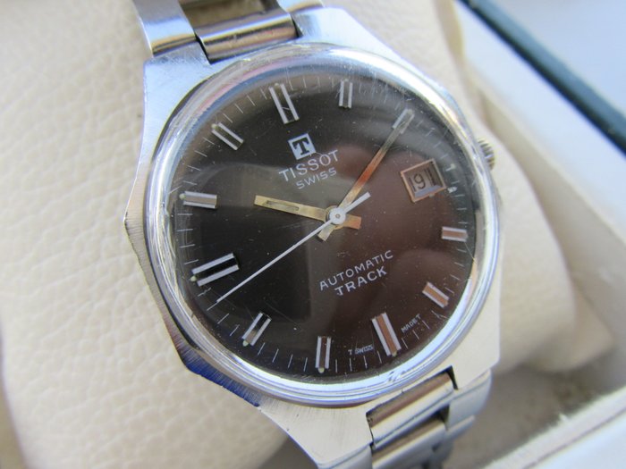 Tissot Swiss Automatic TRACK - Men's watch - 1970/80s - Rare, Vintage, Antique