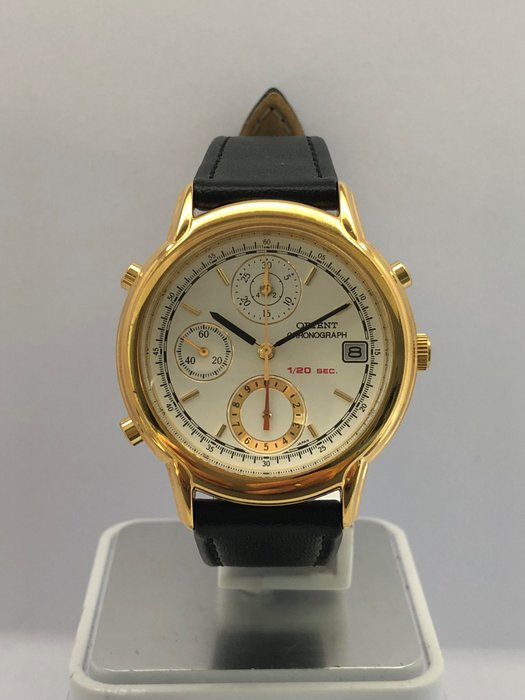 Orient Watch Co. - Chronograph 1/20 sec - JCAE01-CS - Homem - 1990-1999