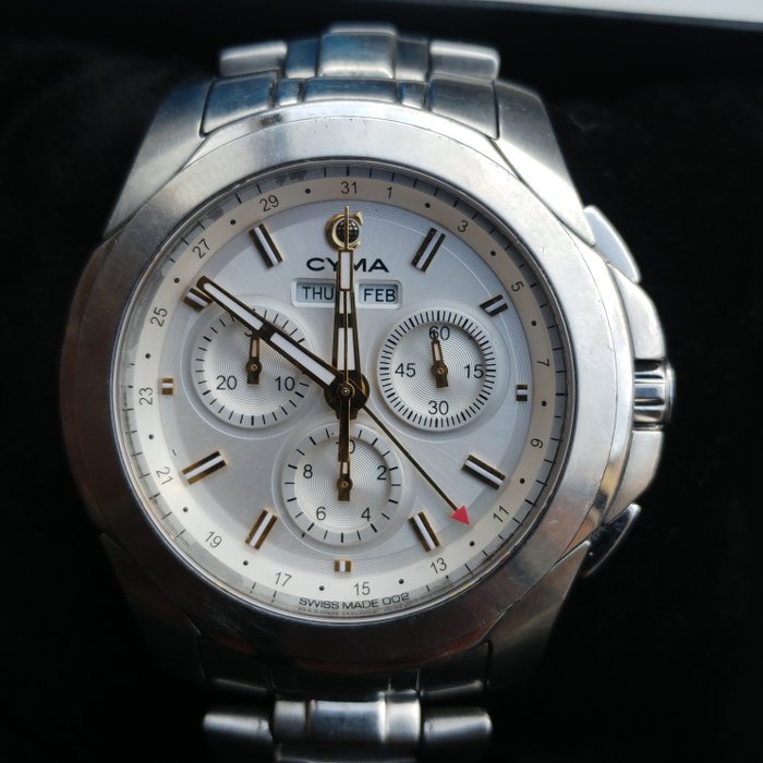 Cyma - Le Locle chrono day date Zwitserland - 02-0541  - 男士 - 2000-2010
