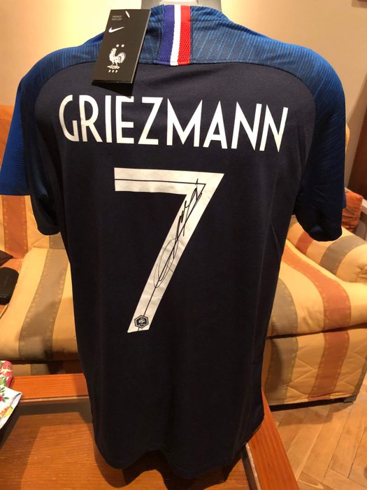 griezmann signed jersey