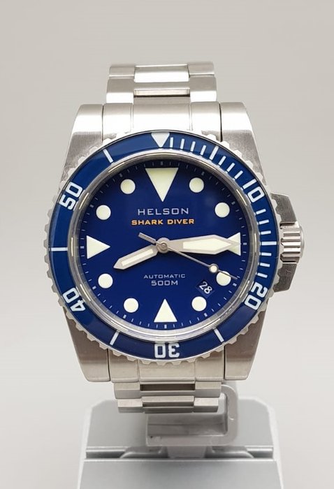 Helson Watch Co. - Shark Diver Automatic 500M Men (No Reserve Price) - 45SSBD - Herren - 2011-heute
