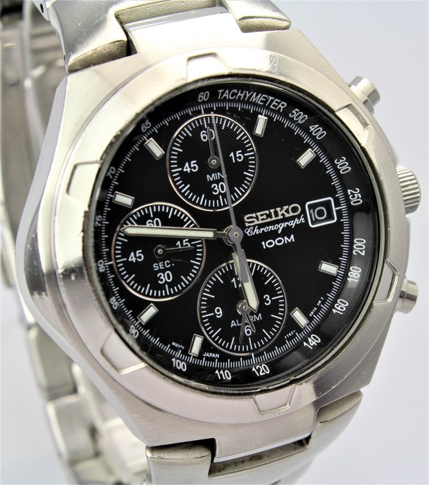 Seiko -  7T62 Chronograph Box & Papers - 2003 - Mint Condition - 男士 - 2000-2010