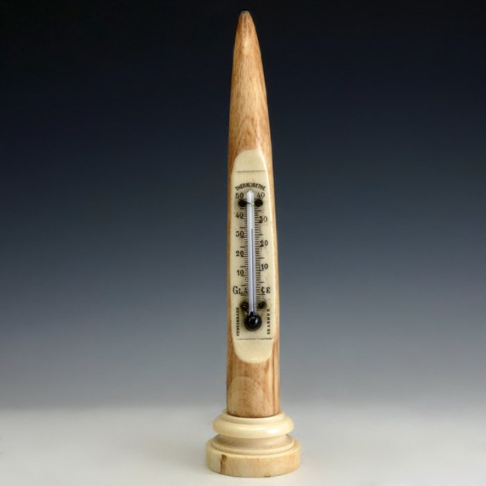 Thermometer - Réaumur and Celcius - Ivory