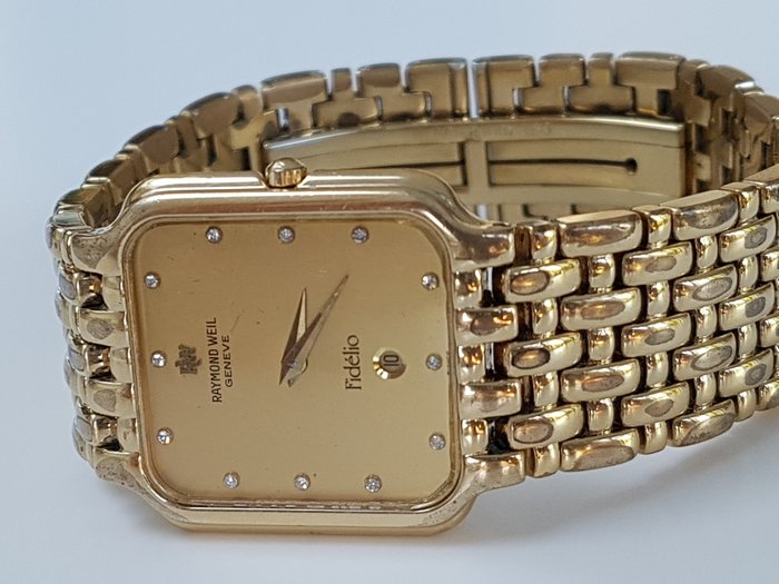 Raymond Weil - Fidelio  luxury 18k gold plated  - Heren - 1980-1989