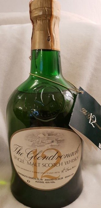 The Glendronach 12 years old single malt scotch whisky 1980s - 75cl