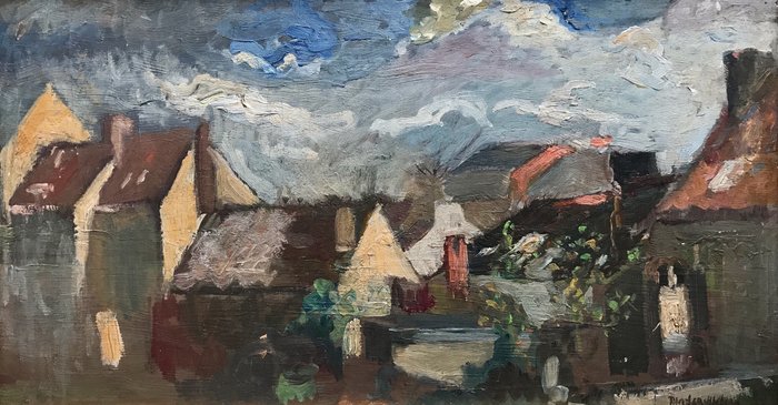 Marten Melsen (1870-1947) - “Impressionistisch dorp"