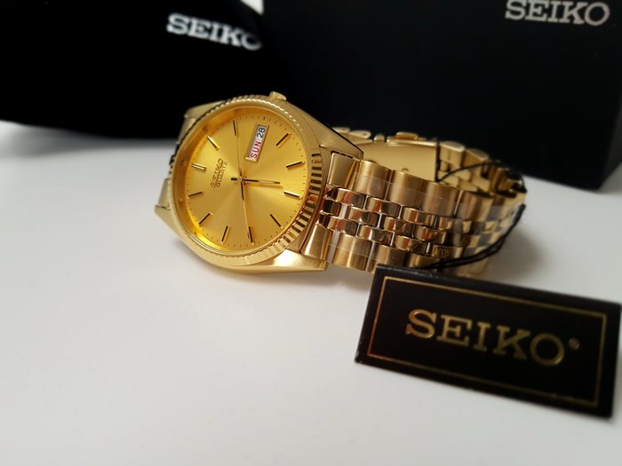 Seiko - luxury Gold plated datejust 