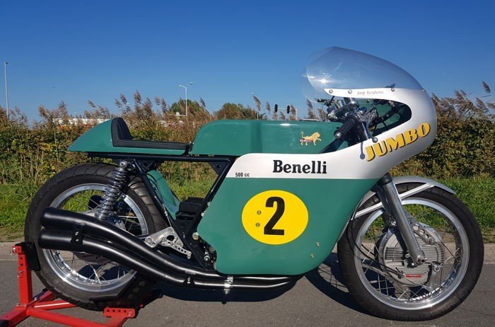 Benelli - Quattro - Renzo Pasolini - 500 cc - 1974