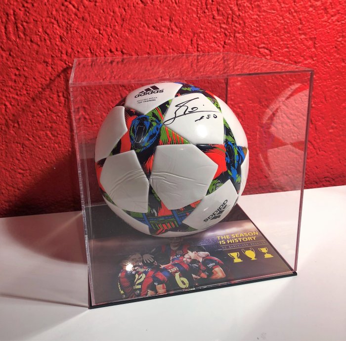 Fußball-Bundesliga - Lionel Messi - 2015 - Autogramm, Fußball