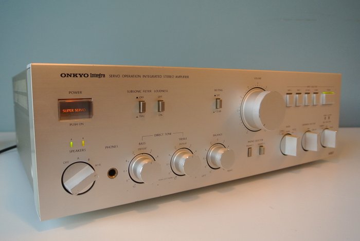 ONKYO INTEGRA  A-8017 Top Of The Line integrated amplifier | super servo | 2x phono input
