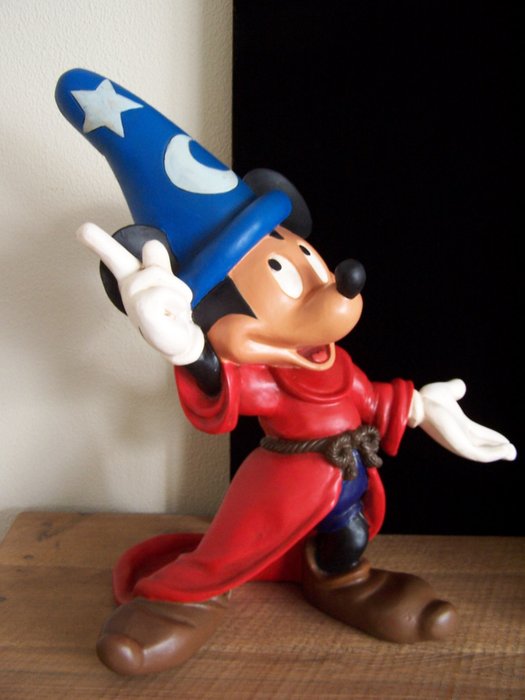 Disney, Walt  - Groot beeld - Mickey Mouse Fantasia - S.Loth - (1980)