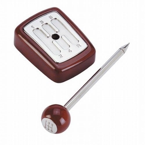 Car Gear Stick Knob Notepad & Pen Desk Gift Set