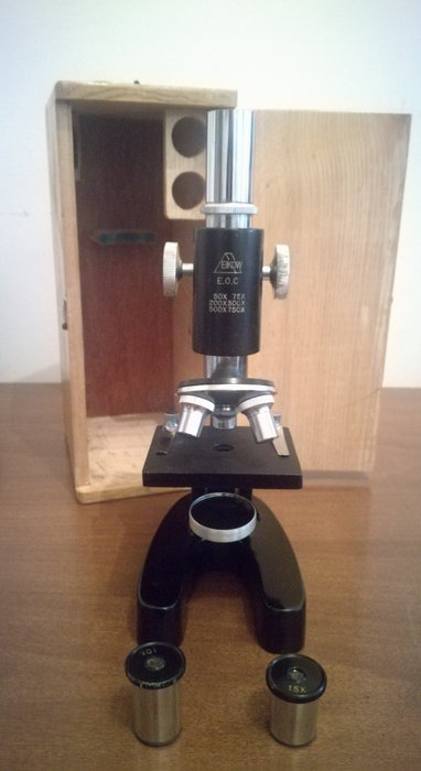 Vintage Eikow microscope
