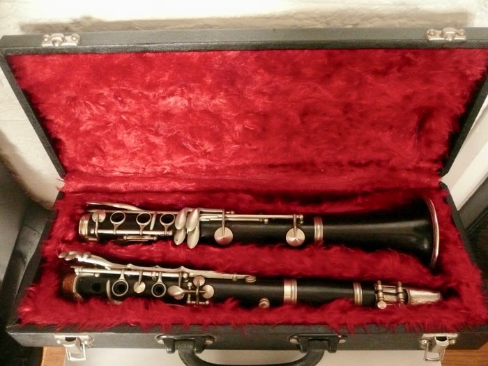 Vintage Clarinet from "D.Noblet - Paris" in original case.