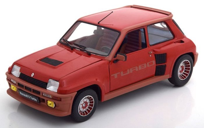 Solido - 1:18 - Renault 5 Turbo 1981 - 1984 - Rouge Grenade
