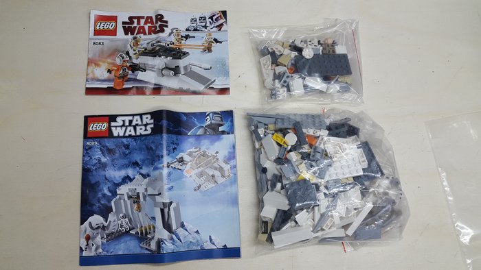 deseo Respetuoso Mimar LEGO - Star Wars - 8083 + 8089 - Rebel Trooper Battle Pack - Catawiki