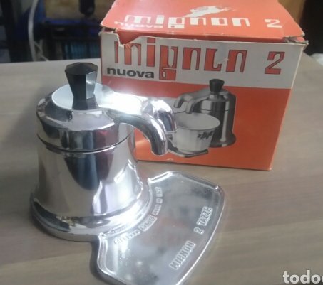 Mignon - Kaffemaskine 2 kopper 70 år ny uden helt ny (1) - Aluminium