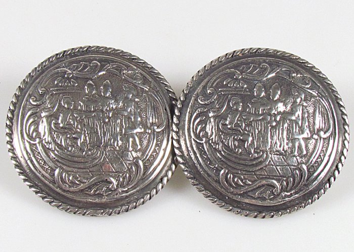 Zilveren broekstukken van Urk - 银 - 荷兰 - 1950-1999