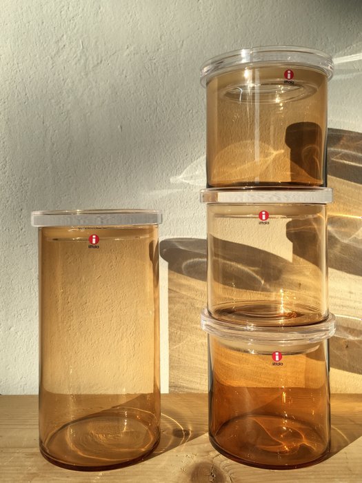 Pentagon design - Iittala - Sett Jars Containers