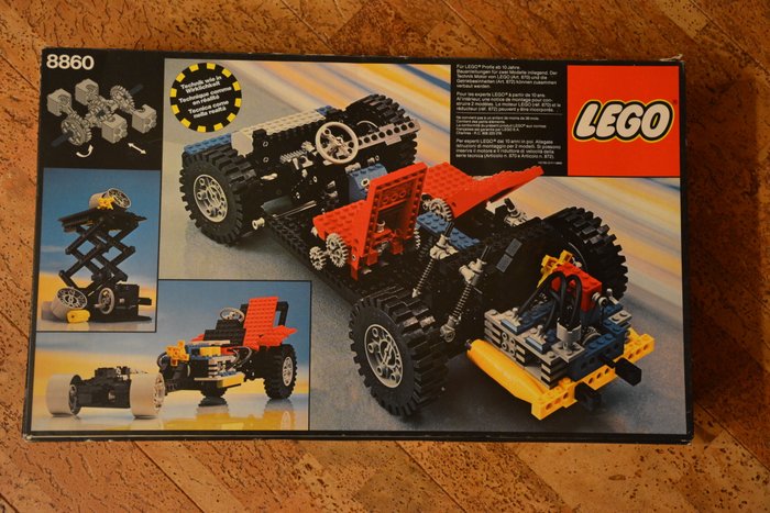 LEGO - Technic - 8860 - Car Car Chassis - 1980-1989 - Germany