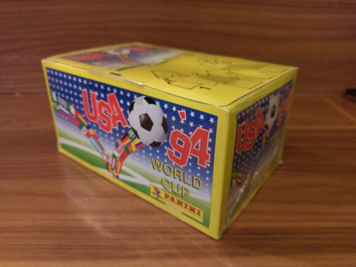 帕尼尼 - 原装密封盒 World Cup USA 1994 - UK edition with 100 packets - 1994