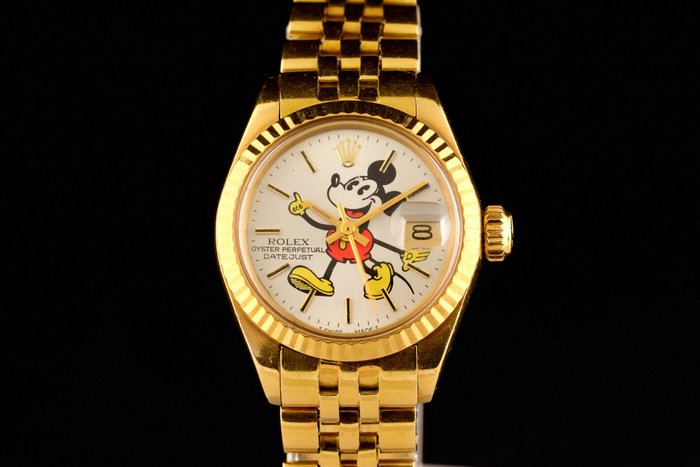 Rolex - Oyster Perpetual Mickey Mouse Gold - 18K - 6917 - Women - 1970-1979