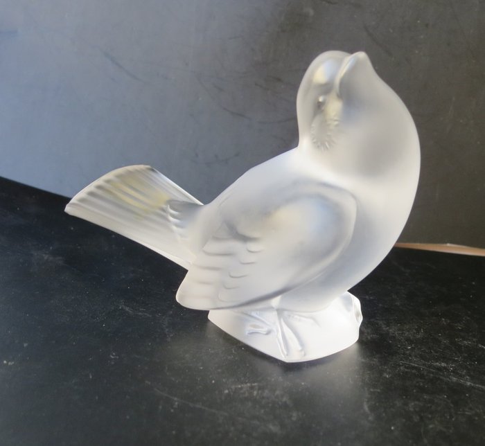 Lalique - Uccello "Le moineau moqueur" - Cristallo