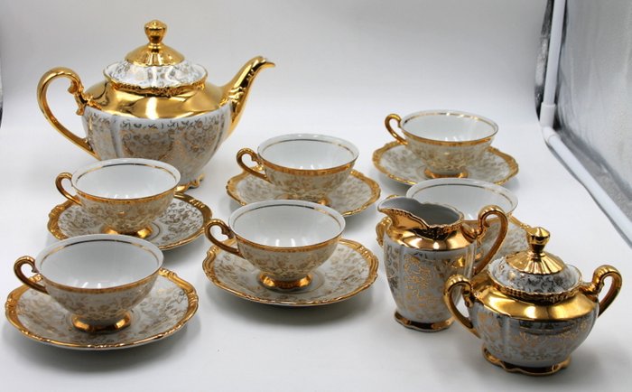 Bavienthal - Tea service for 6 people - 9 - Porcelain