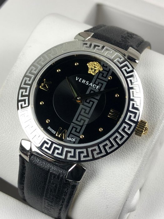 versace black daphnis watch