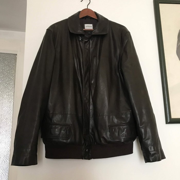 collezioni leather jacket