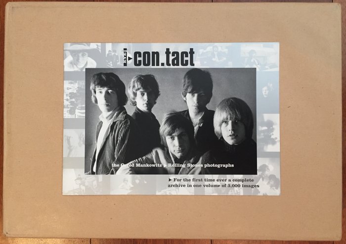 The Rolling Stones - i-Contact - Signed - Gered Mankowitz - Buch - 1998/1998