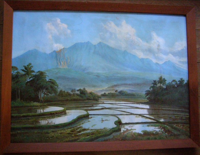 Painting by Soerwadja - Java - Indonesia