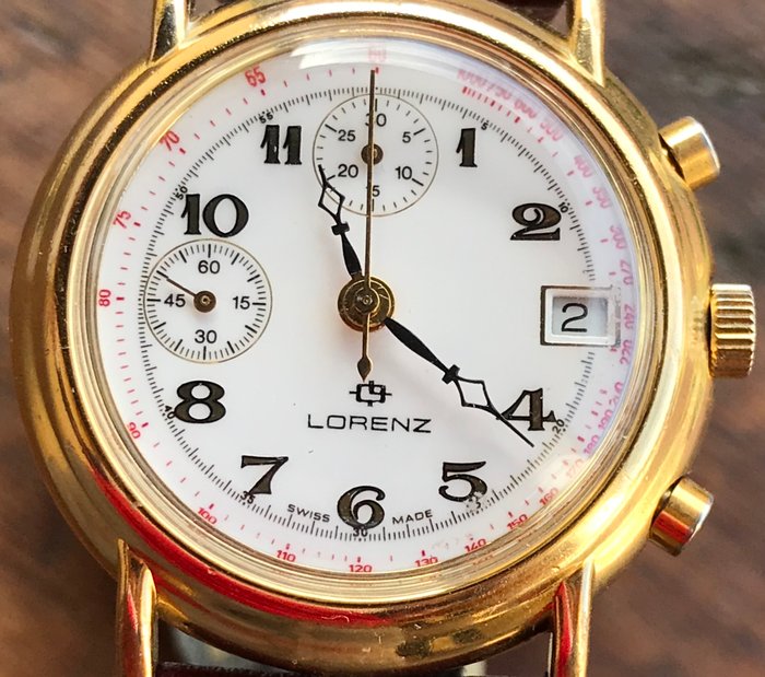 Lorenz - Chronograph Cal. Valjoux 7765 - NO RESERVE PRICE - 11683 - Uomo - 1970-1979