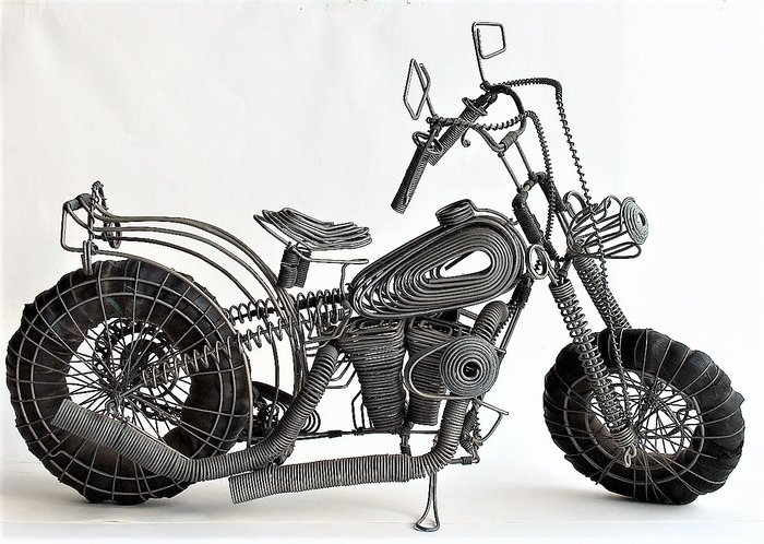 Modell VI Generic Motorradmodell handgefertigtes Sammlerstück im Vintage-Stil deko 