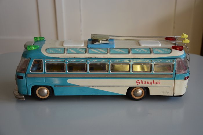 Shanghai bus vintage jaren 60 tin toy - 426 ME 634 - Bus - 1960-1969 - China