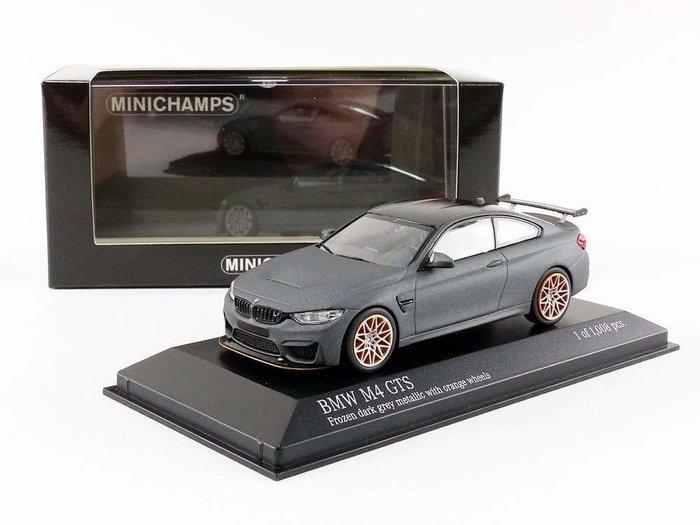 MiniChamps - 1:43 - BMW M4 GTS 2016 - Édition limitée de 1 008 pièces.