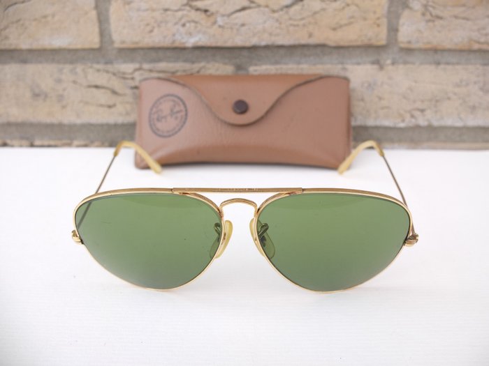 vintage bausch and lomb aviator sunglasses
