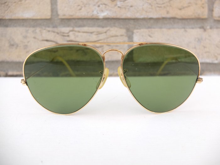 vintage bausch and lomb aviator sunglasses