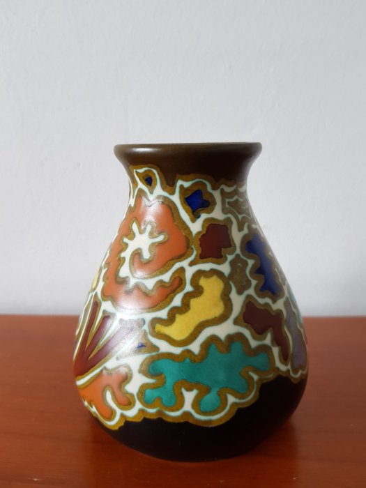 Ivora Gouda - Multicoloured earthenware vase