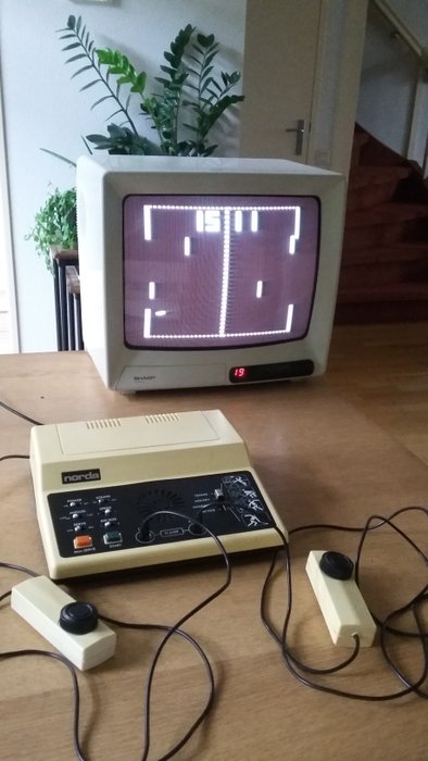 Norda Pong Game Computer - Working