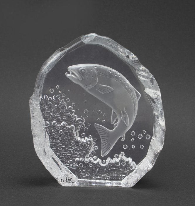 Nybro Sweden glass object(s) - Crystal paperweight