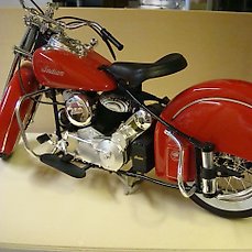 Guiloy  #17650 1/10 INDIAN CHIEF 384 / BLACK-RED 1948 