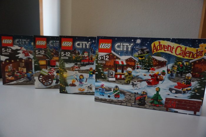 Lego City Advent Calendar Brand New Sealed Lego # 60063 