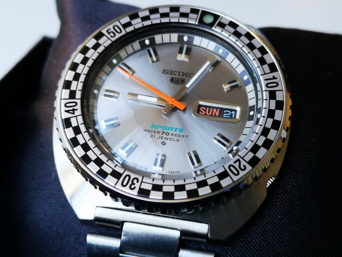 Seiko - 5 Vintage Rally Diver Sport Watch - 101332 - Άνδρες - 1970-1979