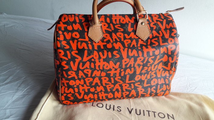 Louis Vuitton - Speedy 30 Graffitti Stephen Sprouse Handbag - Catawiki